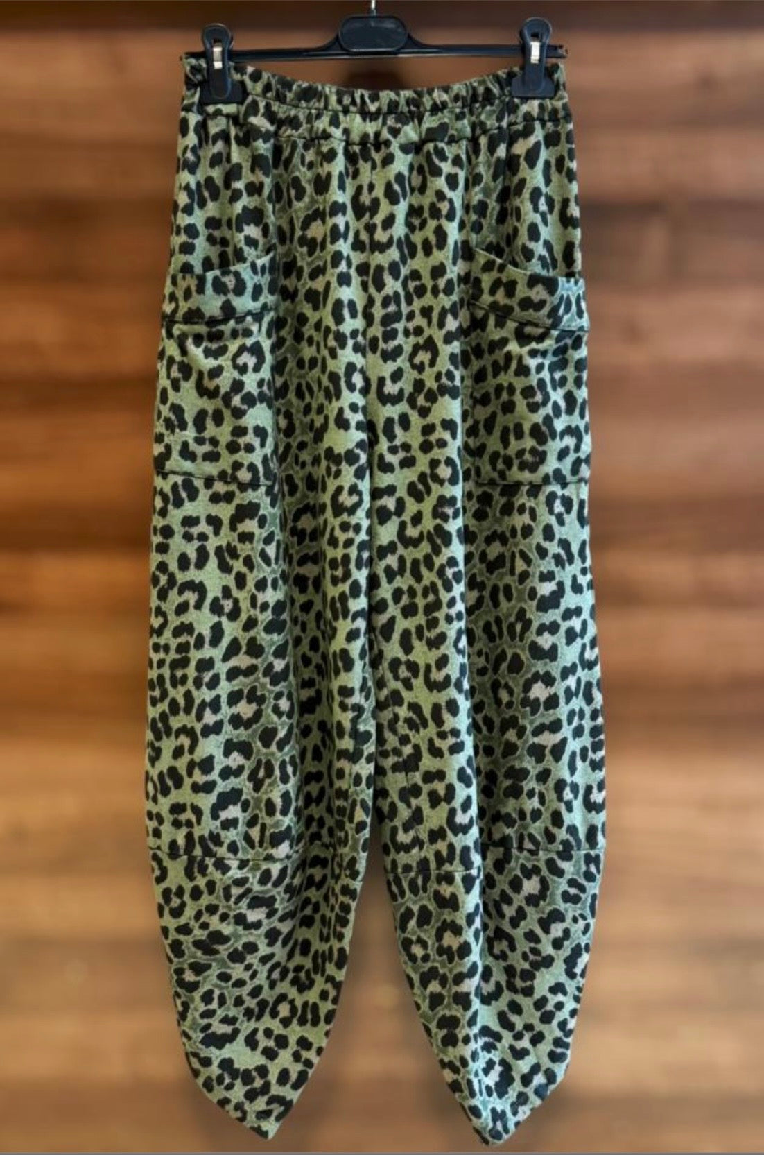 Leopard Print Cocoon Pants