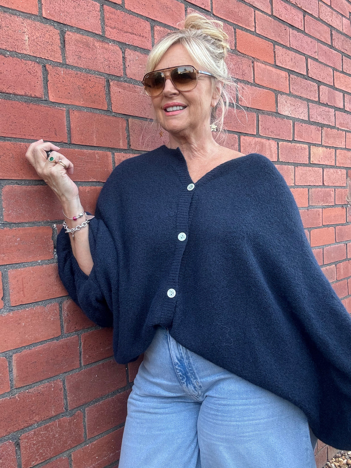 Oversized Poncho Jumper/Cardigan!