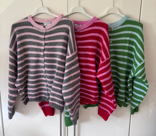 Bellarina Striped Cardigan