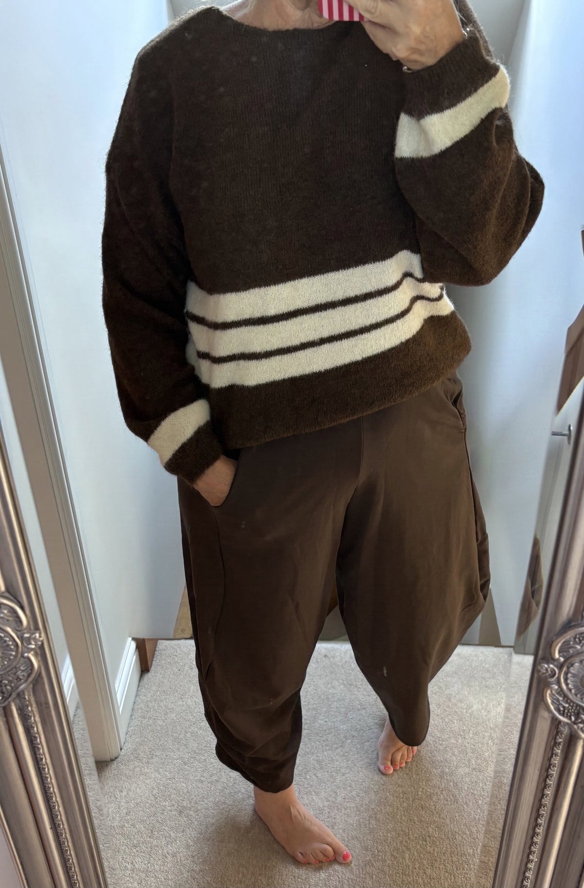 Cocoon joggers ~ Chocolate