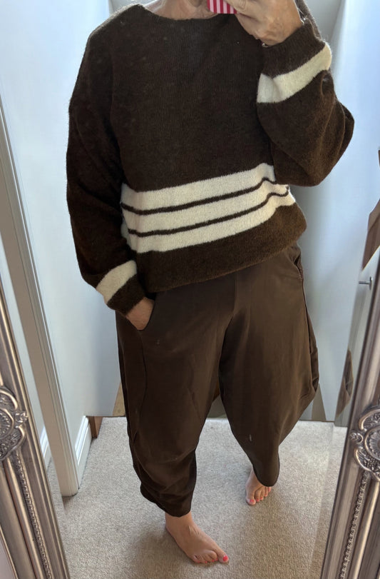 Cocoon joggers ~ Chocolate