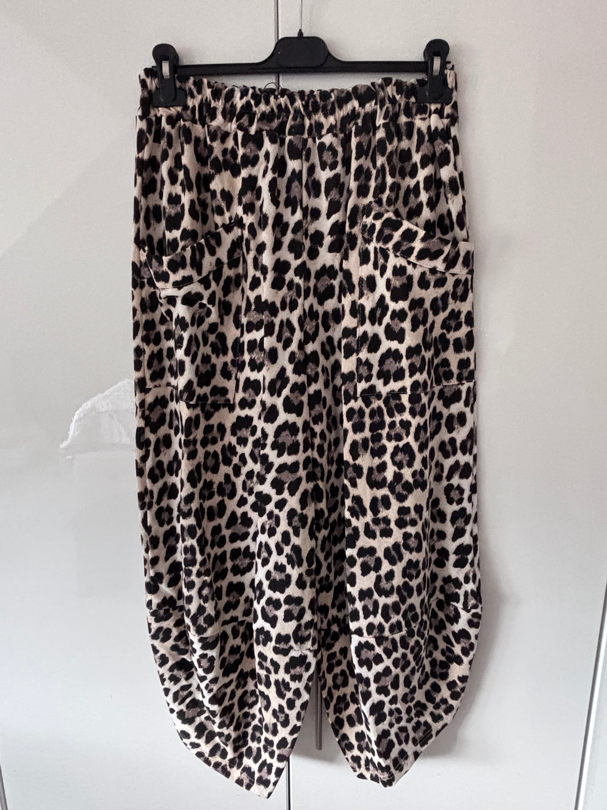 Leopard Print Cocoon Pants